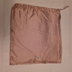 PRADA Authentic Prada Pink Satin Dust Bag – Large Handbag Storage